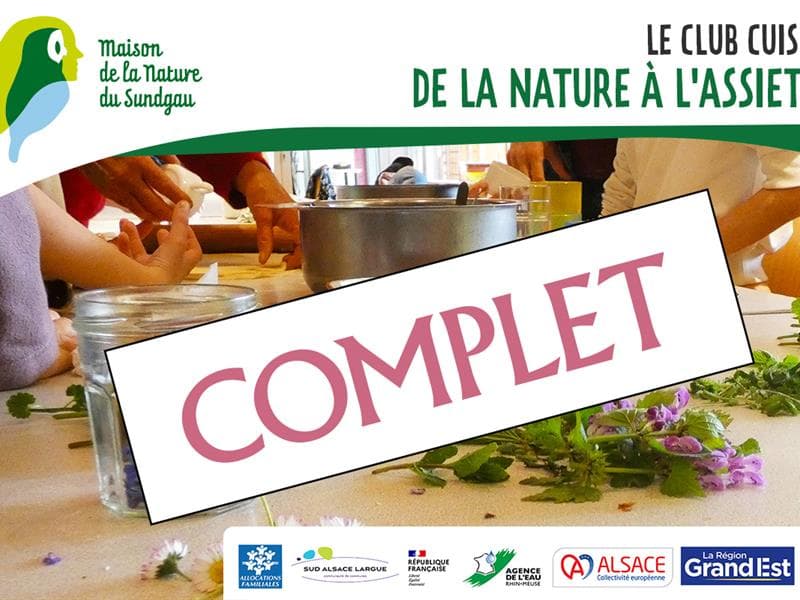 Le club cuisine est complet