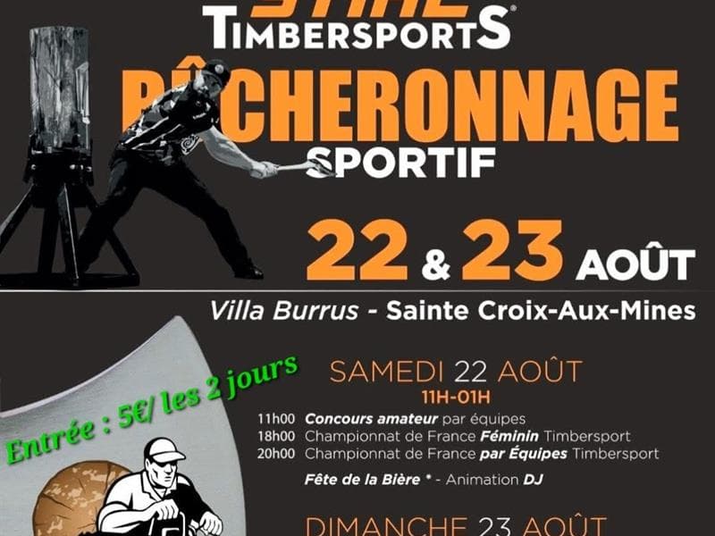Championnat de France de bûcheronnage sportif