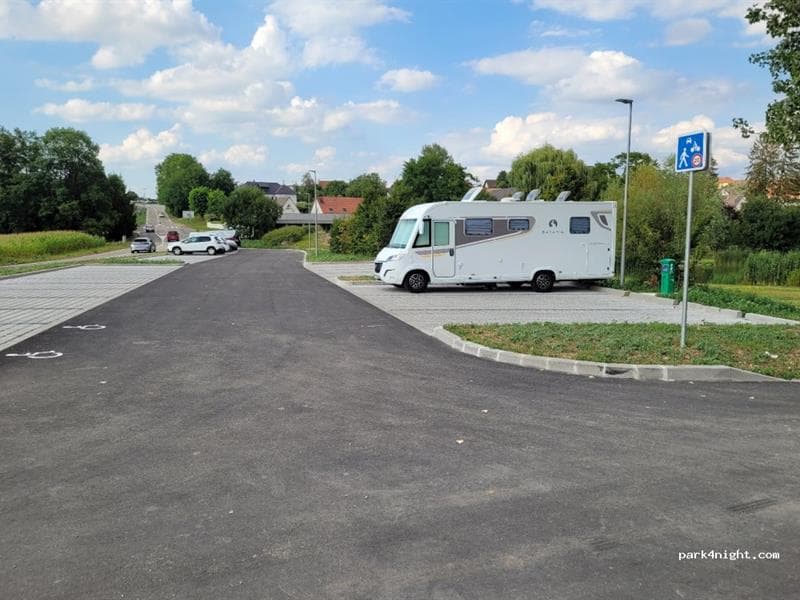 Aire d'accueil de camping car