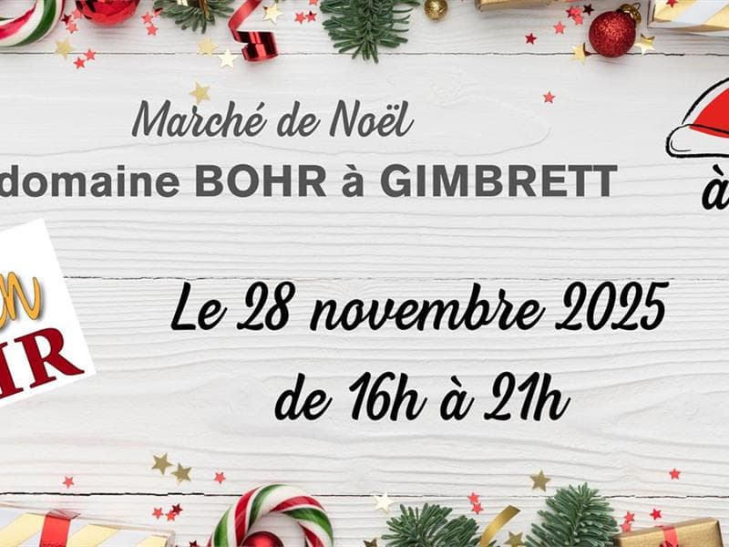 Marché de Noël au Domaine Bohr avec Bienvenue à la Ferme