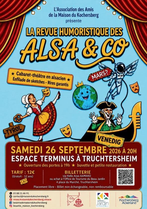 Cabaret alsacien : la revue humoristique des Alsa & Co