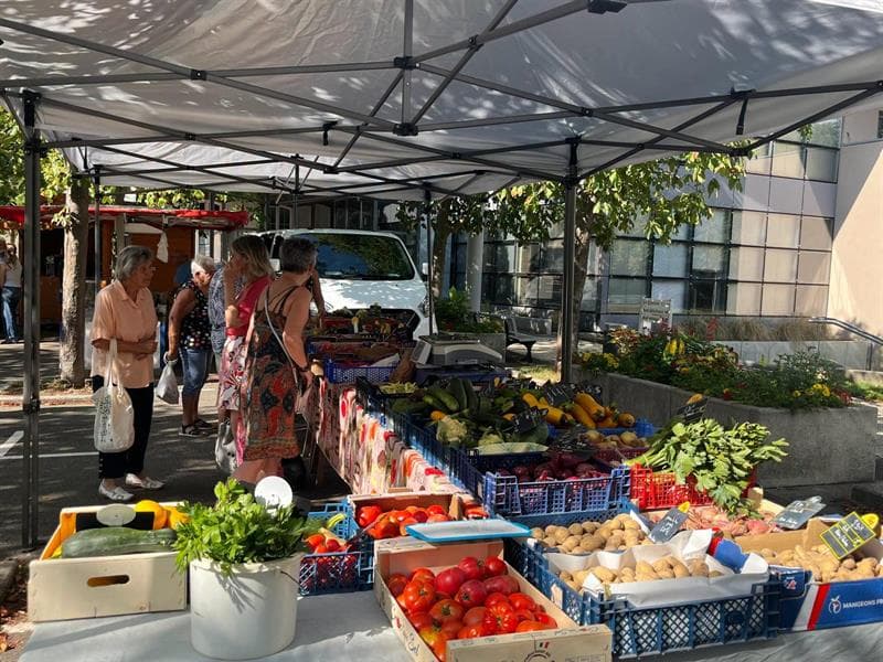 stand du marché