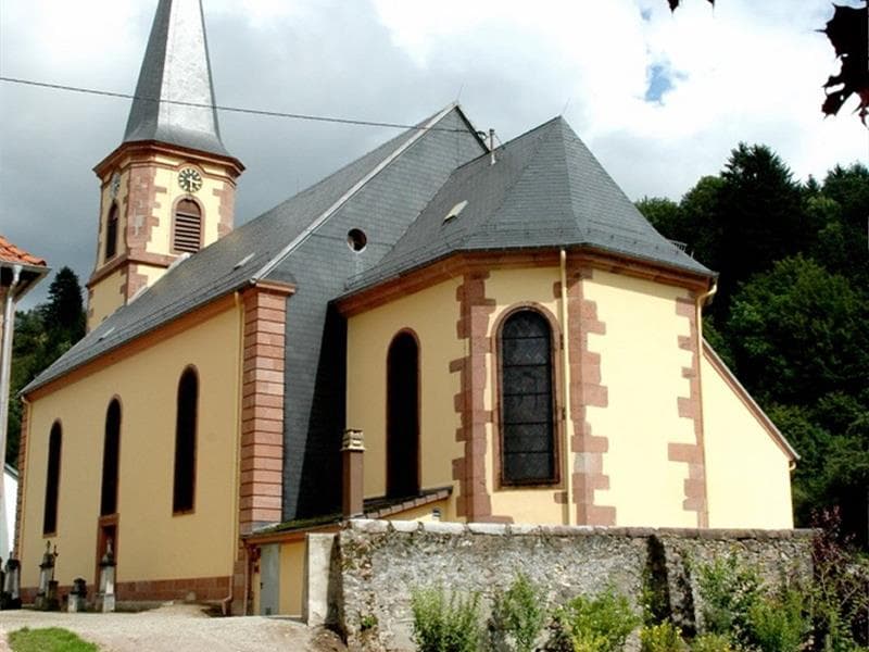 L'église Saint-Nicolas à Colroy la Roche