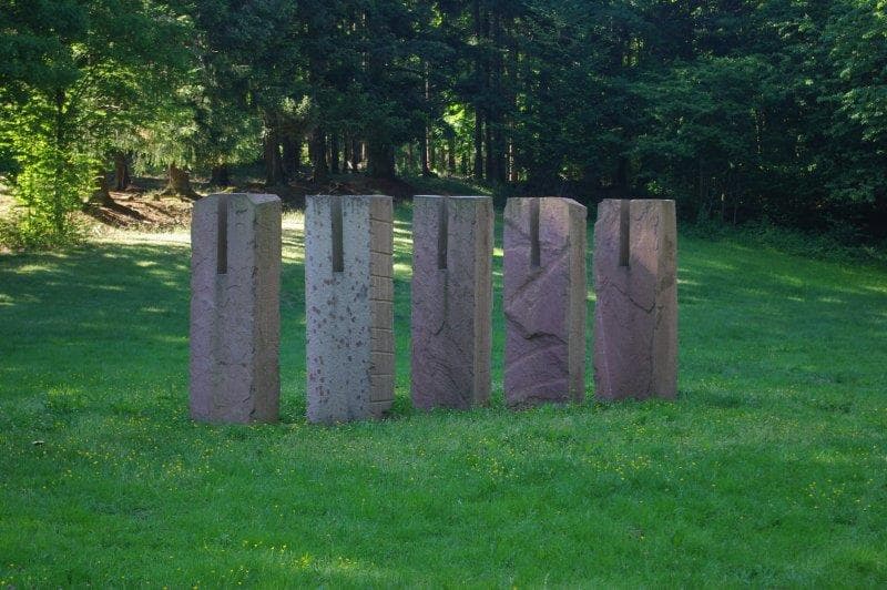 Symposium de sculptures :  la Roche Solaire