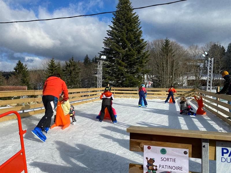Patinoire de plein air