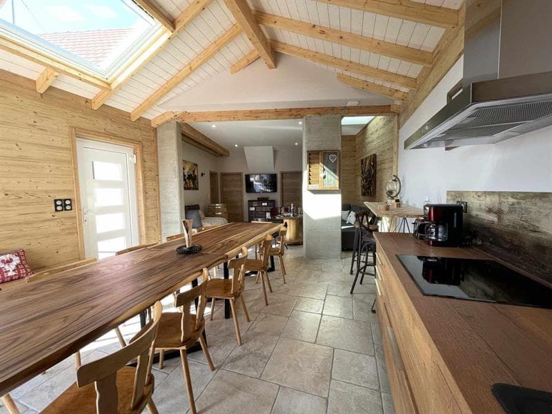 La cuisine et le séjour