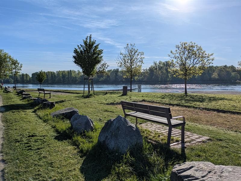 Aire de repos - les gradins du Rhin