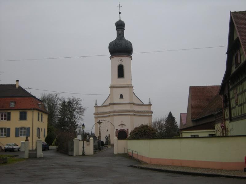Eglise de l'Exaltation de la Sainte-Croix de Grussenheim