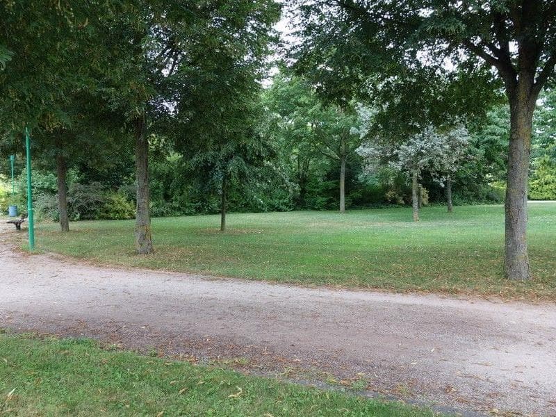 Une des entrées du parc