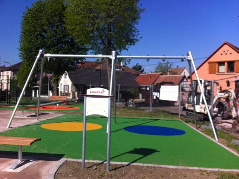 Aire de jeux - rue du Moulin