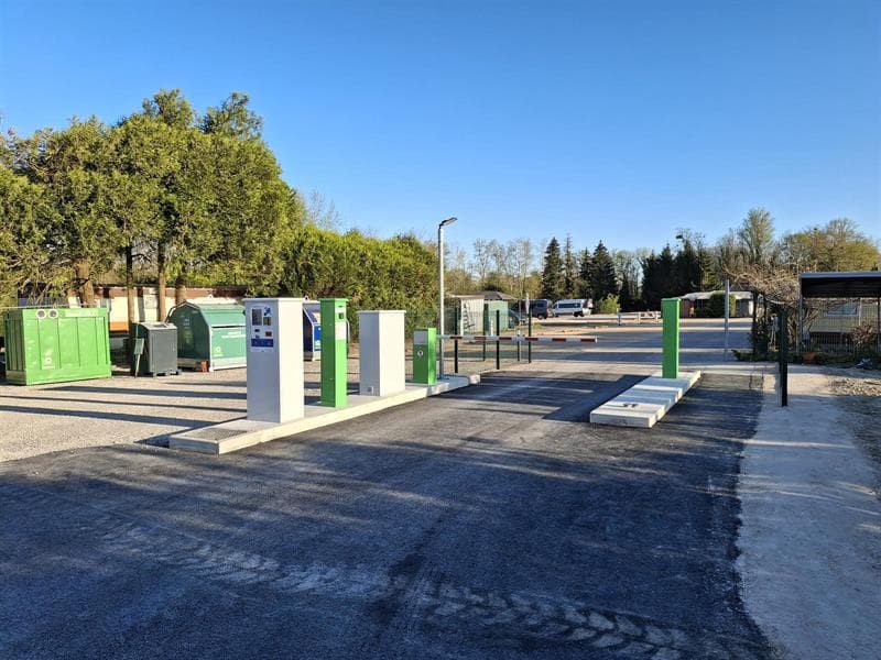 Aire de camping-car