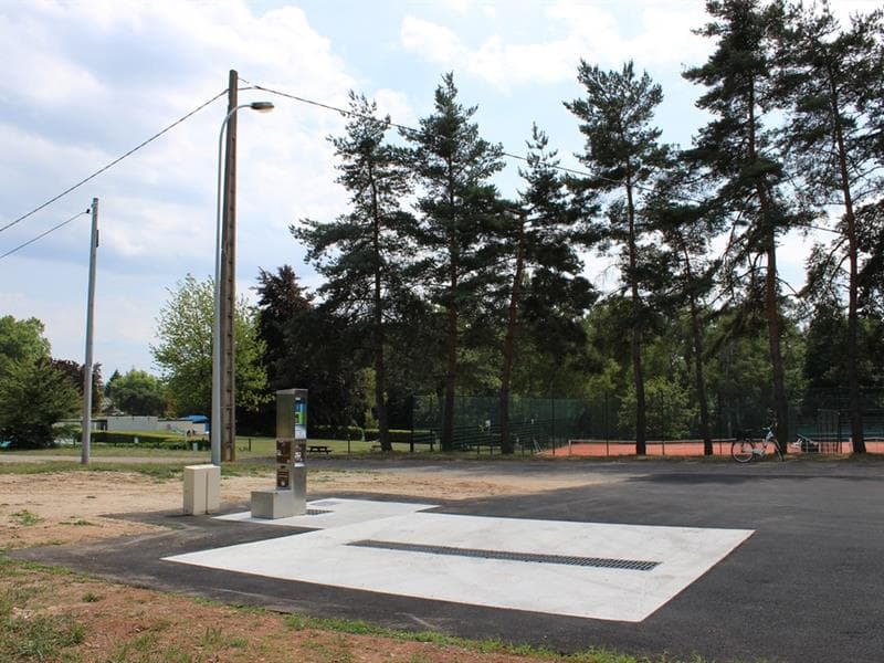 Aire de services pour camping-cars