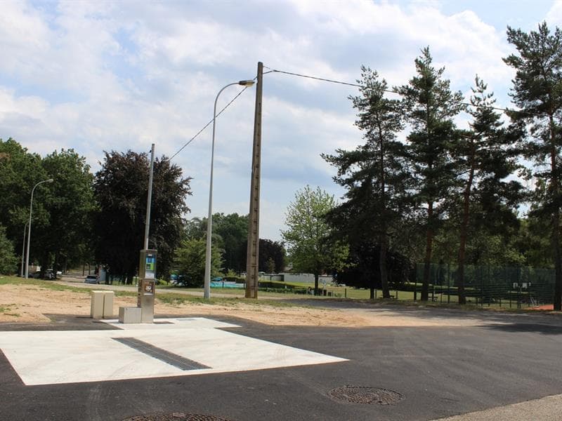 Aire de services pour camping-cars