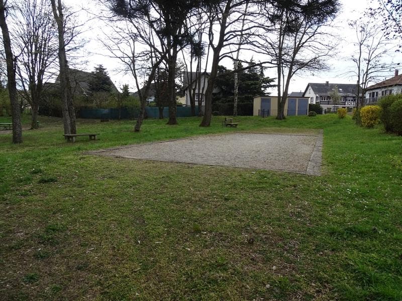 Terrain de pétanque