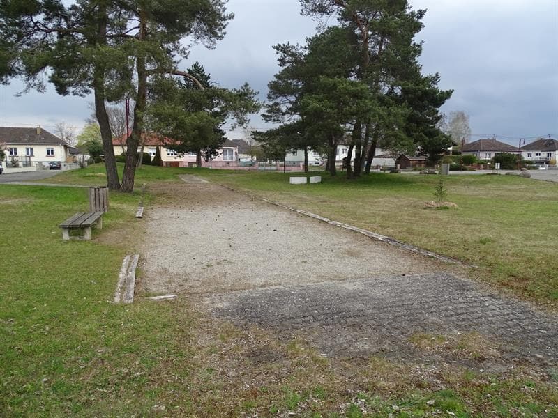 Terrain de pétanque