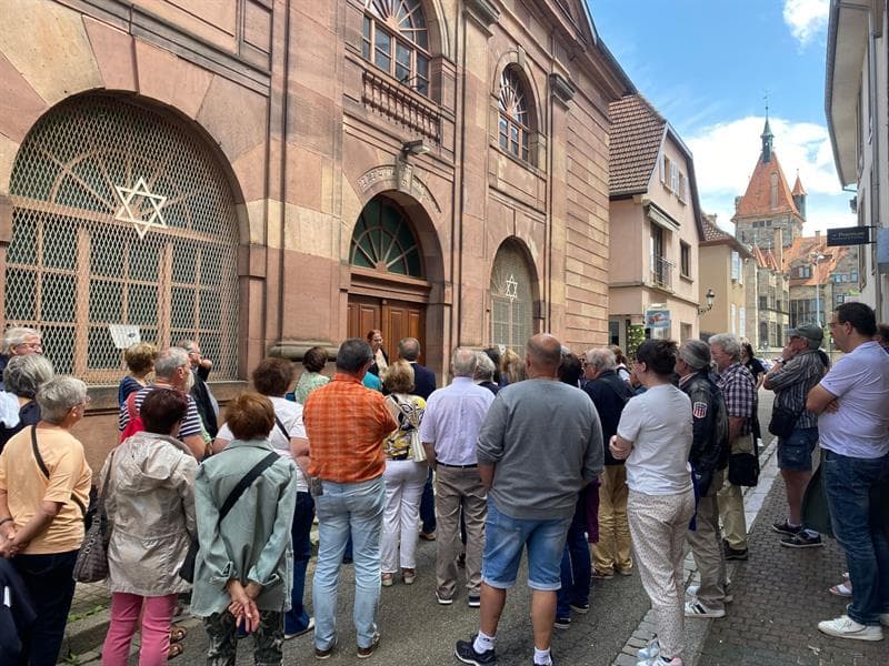 Visite guidée de la synagogue et historique de la mémoire juive de Haguenau