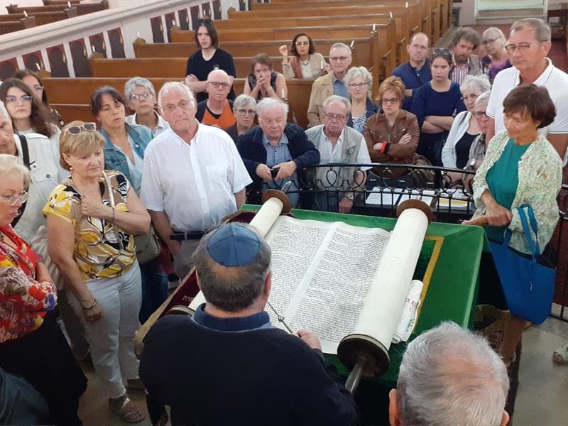 Visite guidée de la synagogue et historique de la mémoire juive de Haguenau