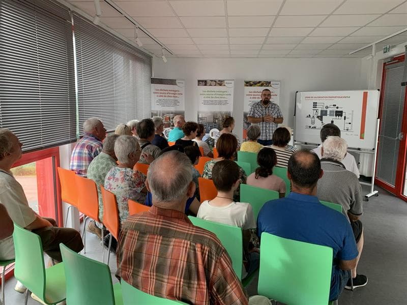 Visite guidée de l’usine de valorisation énergétique de nos déchets