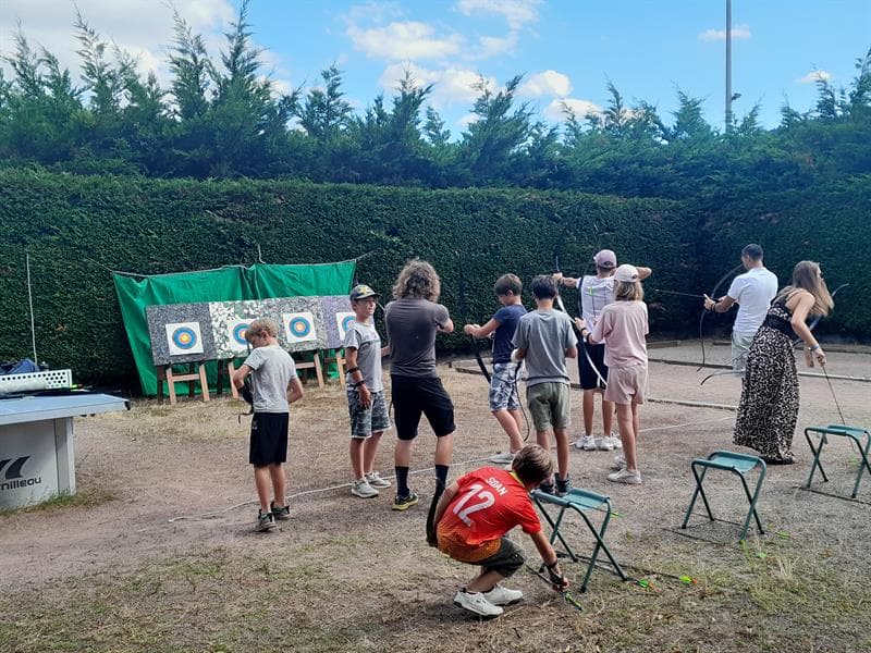Animation tir à l'arc