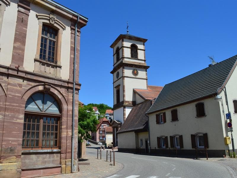 Eglise Saints-Simon et Jude à Dinsheim sur Bruche