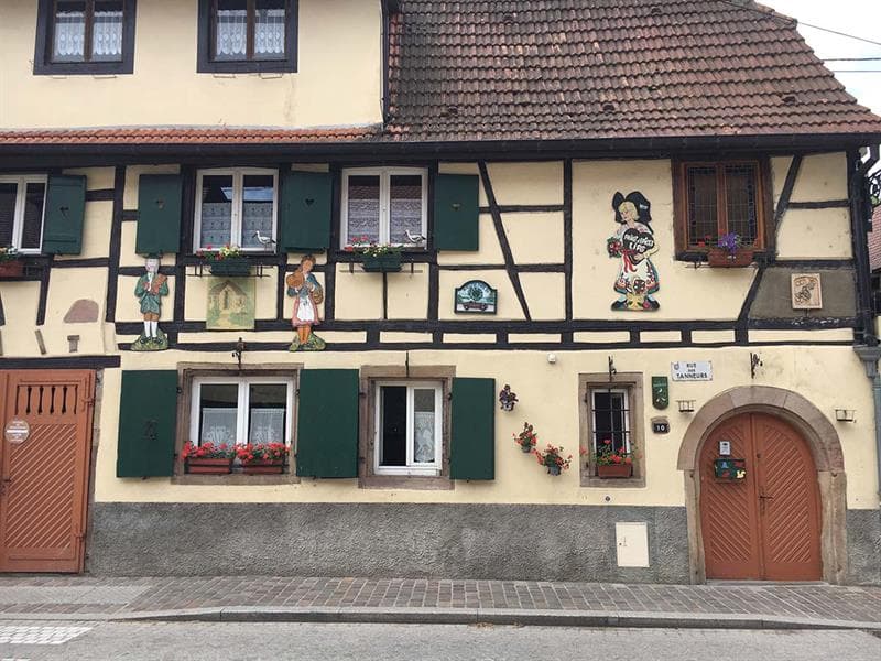 Maison insolite rue des Tanneurs