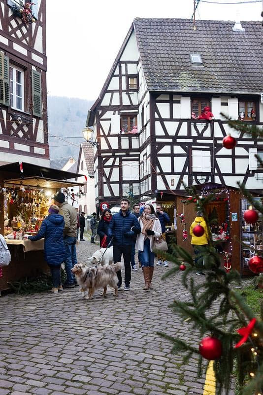 Marché de Noël du plus petit village médiéval d'Alsace