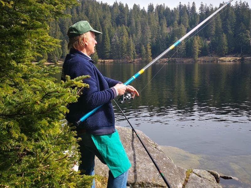 Pêche au Lac Vert
