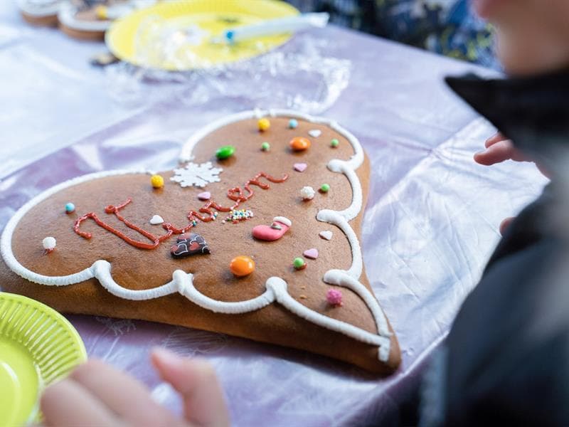 Atelier de décoration de pain d'épices