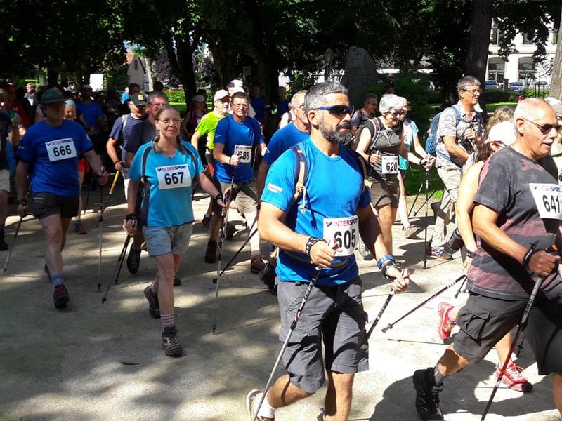 Marche nordique avec le Club Vosgien