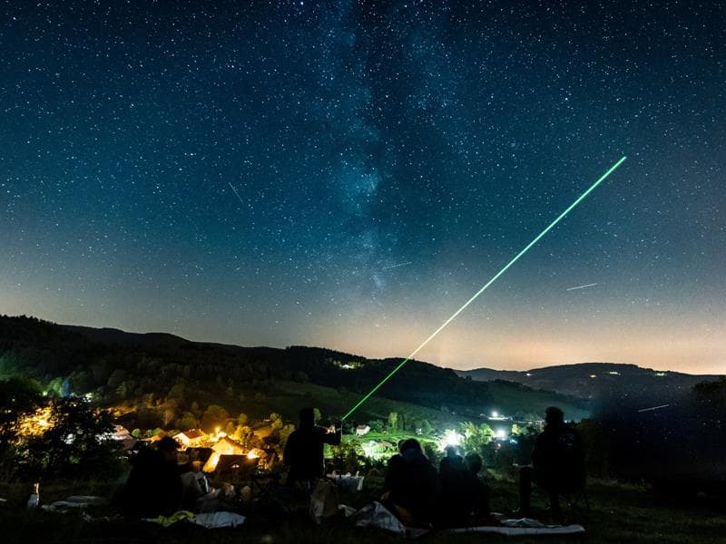 Randonnée nocturne sous les constellations