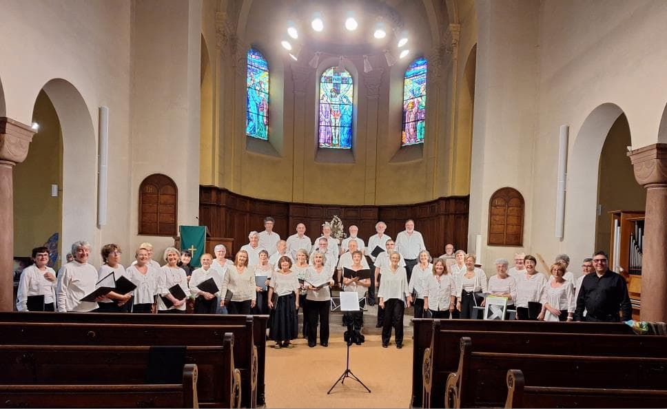 Concert vocal de fin de stage du Kleebach