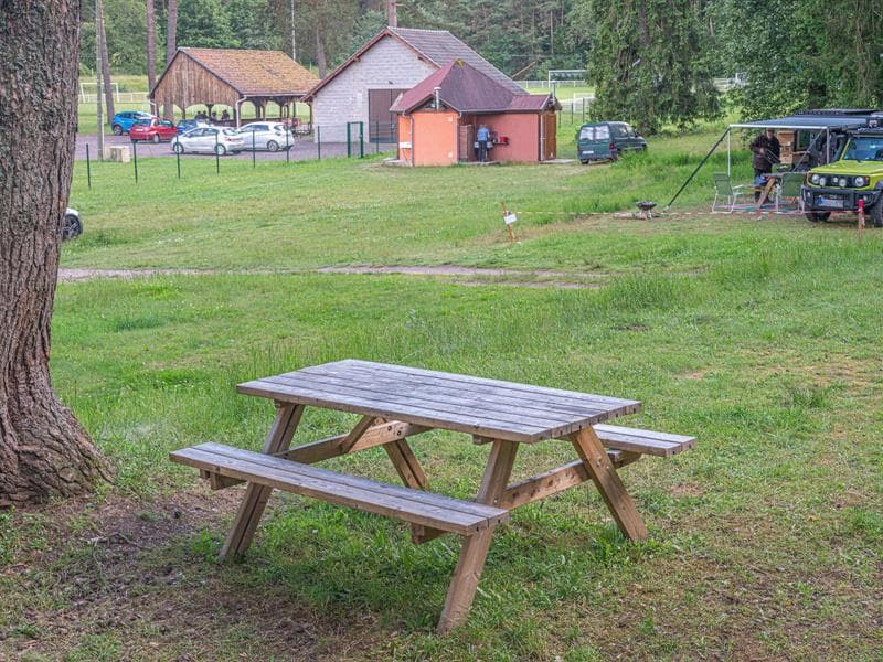 Aire naturelle du camping