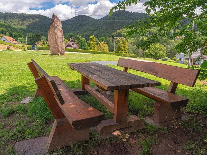 Aire de pique-nique - Place du Menhir