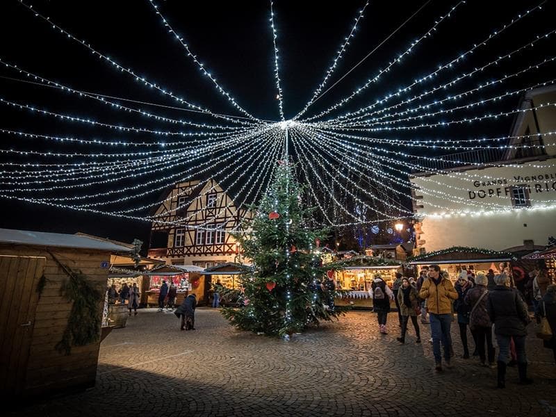 Marché de Noël traditionnel de Riquewihr