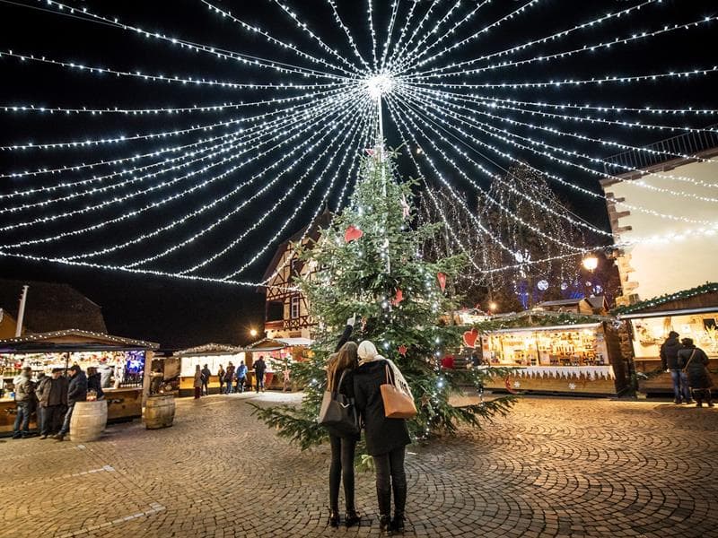 Marché de Noël traditionnel de Riquewihr