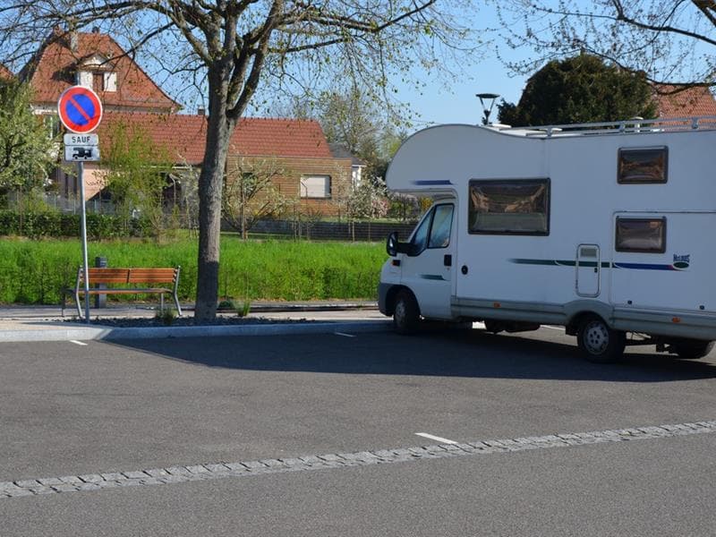 Aire d'accueil de camping car - Avenue Clémenceau