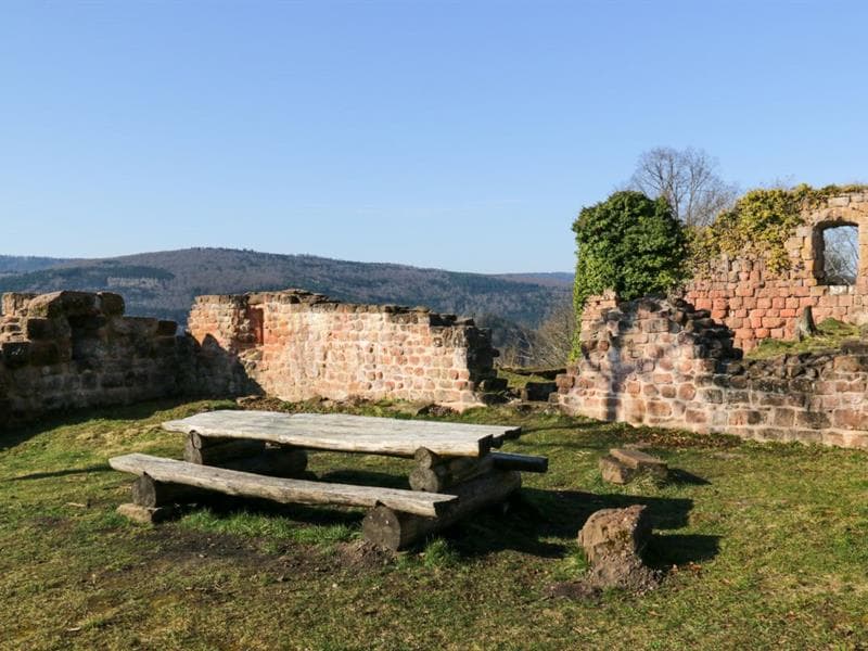 Aire de pique-nique du Château de Guirbaden