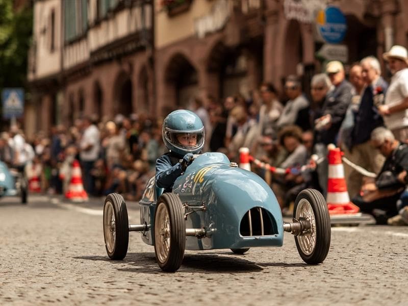 Course de caisse à savon