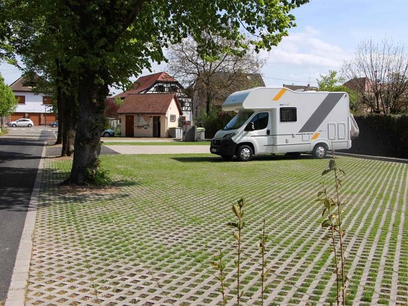 Aire de service pour camping-cars