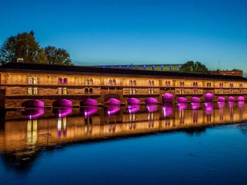La terrasse panoramique du Barrage Vauban