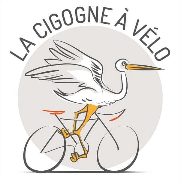 La Cigogne à vélo