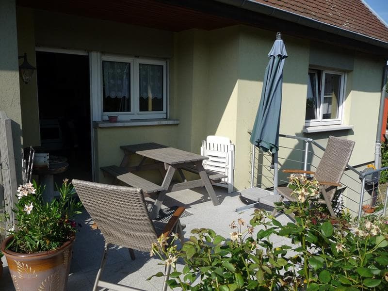 Terrasse orientée plein sud