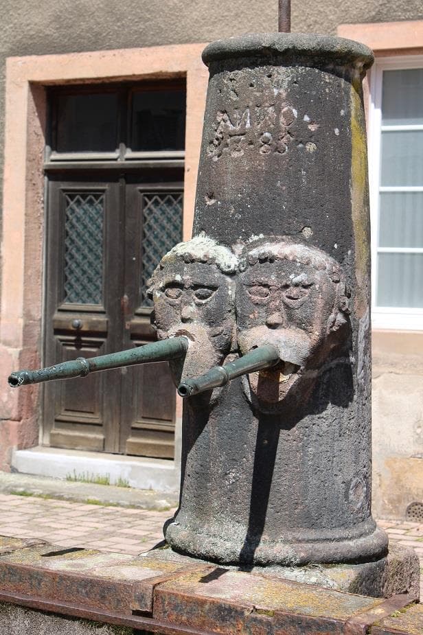 La fontaine des Vignerons de Thann