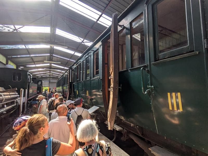 Retour vers le passé à bord du Train Thur Doller Alsace