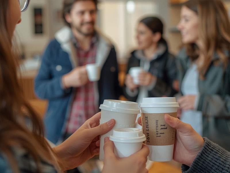 Le café des vacanciers