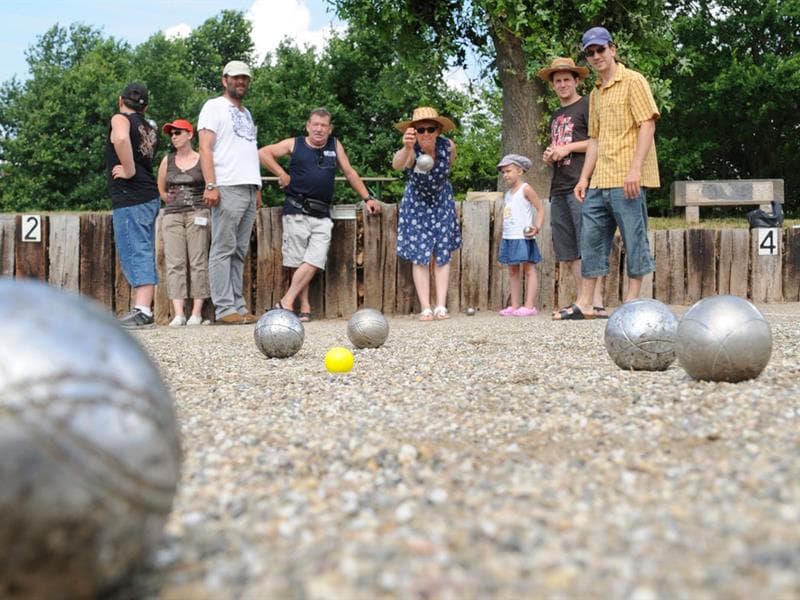 Terrain de pétanque