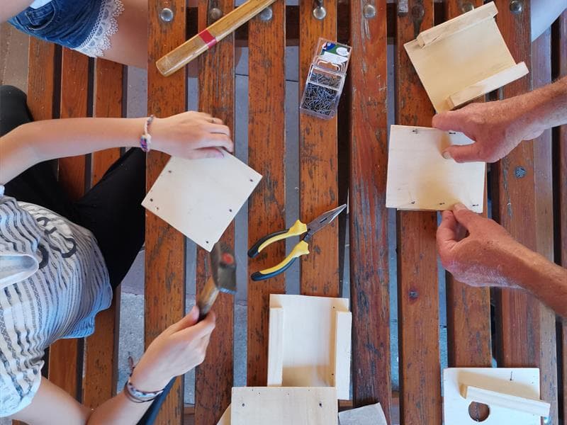 Atelier bricolage enfant au musée
