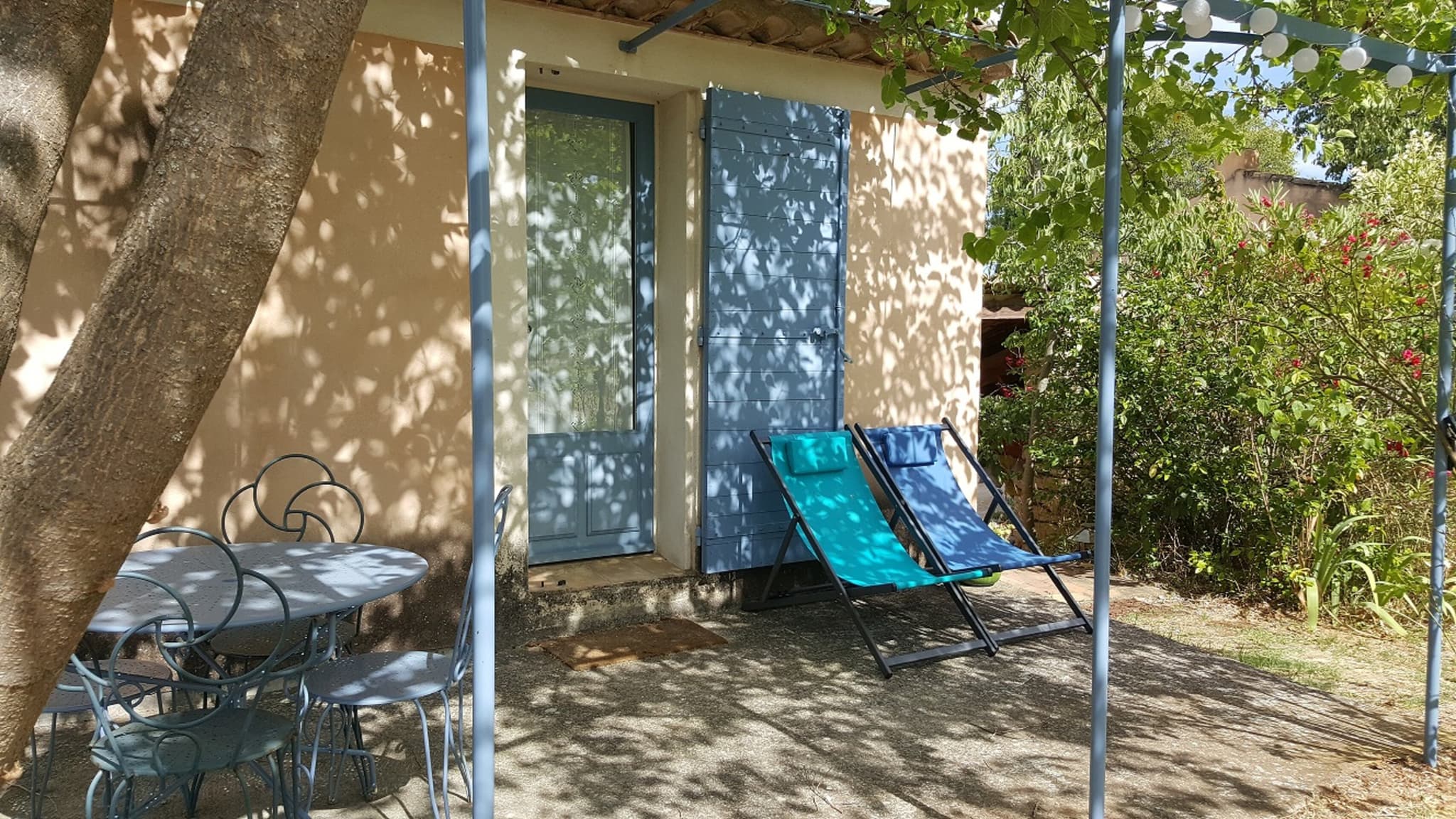 Terrasse Chambre Rose