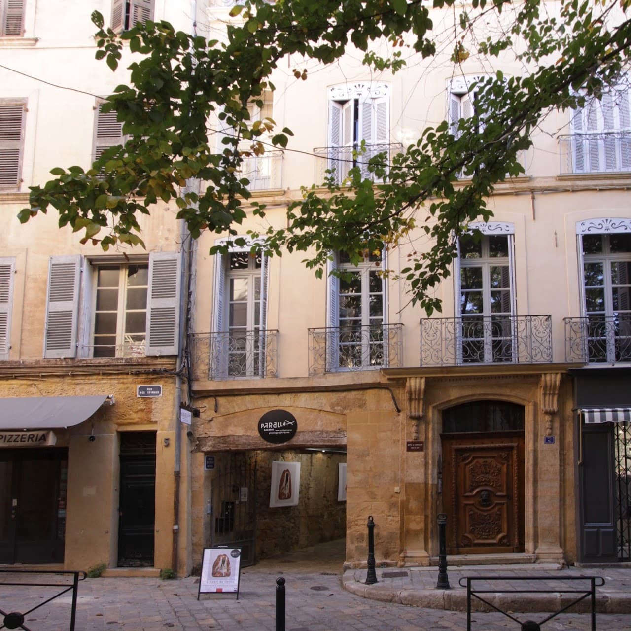 L'entree de l'impasse des épinaux