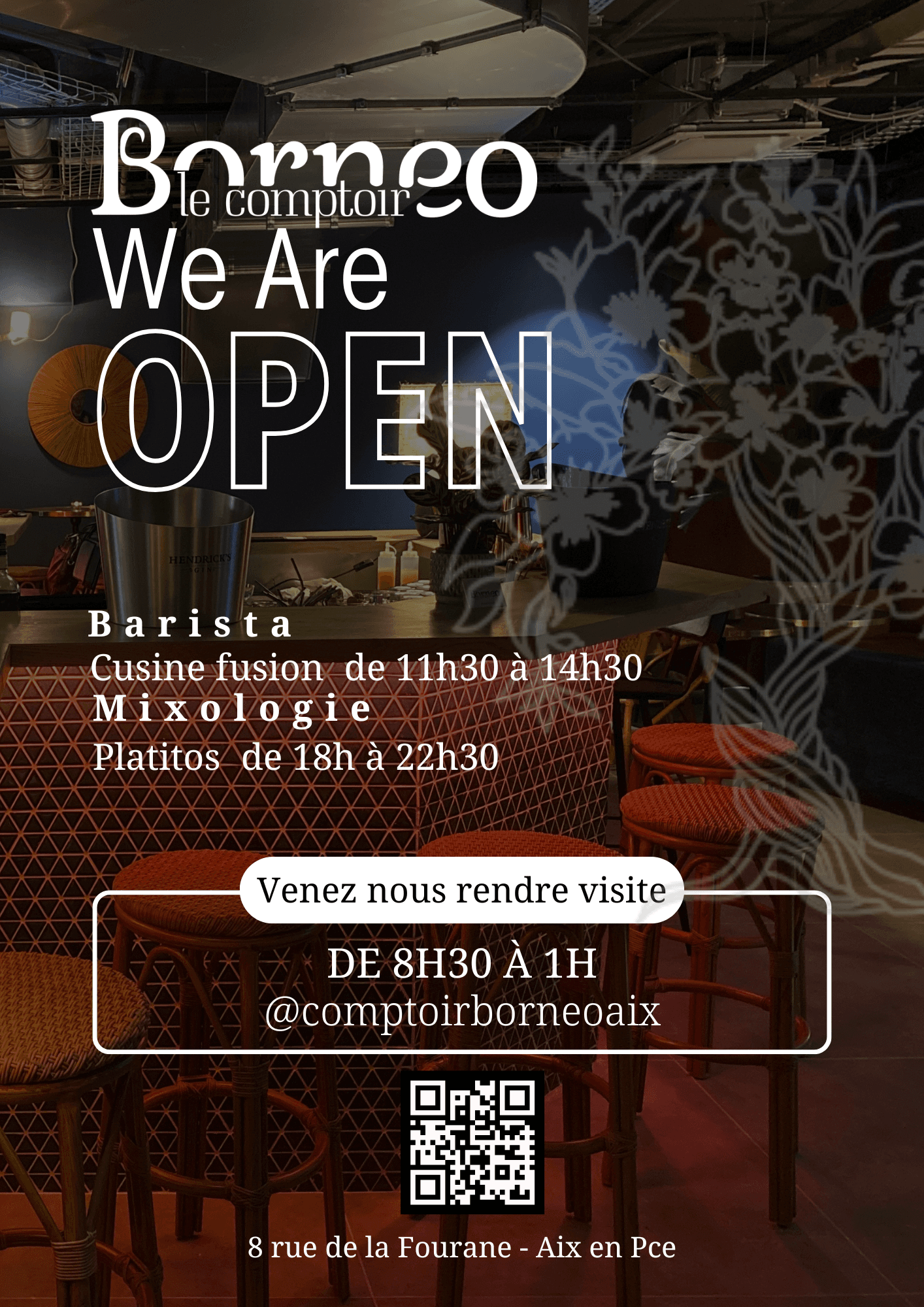 Le comptoir Bornéo